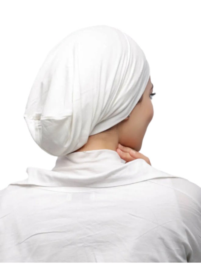 Syrian Hijab Bonnet with a Soft Cotton Touch - Multicolor - Image 3